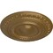 Ekena Millwork Artis Ceiling Medallion (Fits Canopies up to 6 7/8"), Hand-Painted Pale Gold, 15 3/4"OD x 1 3/8"P CM15ARPAS - alternate 3